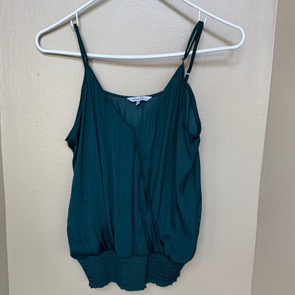 Naked Zebra Deep Teal Camisole small good condition